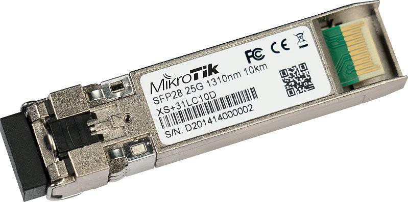 MODUŁ SFP+ MIKROTIK XS+31LC10D SFP/SFP+/SFP28 — ujęcie 1