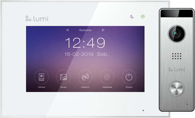 LUMI zestaw wideodomofonowy S4 — ujęcie 1