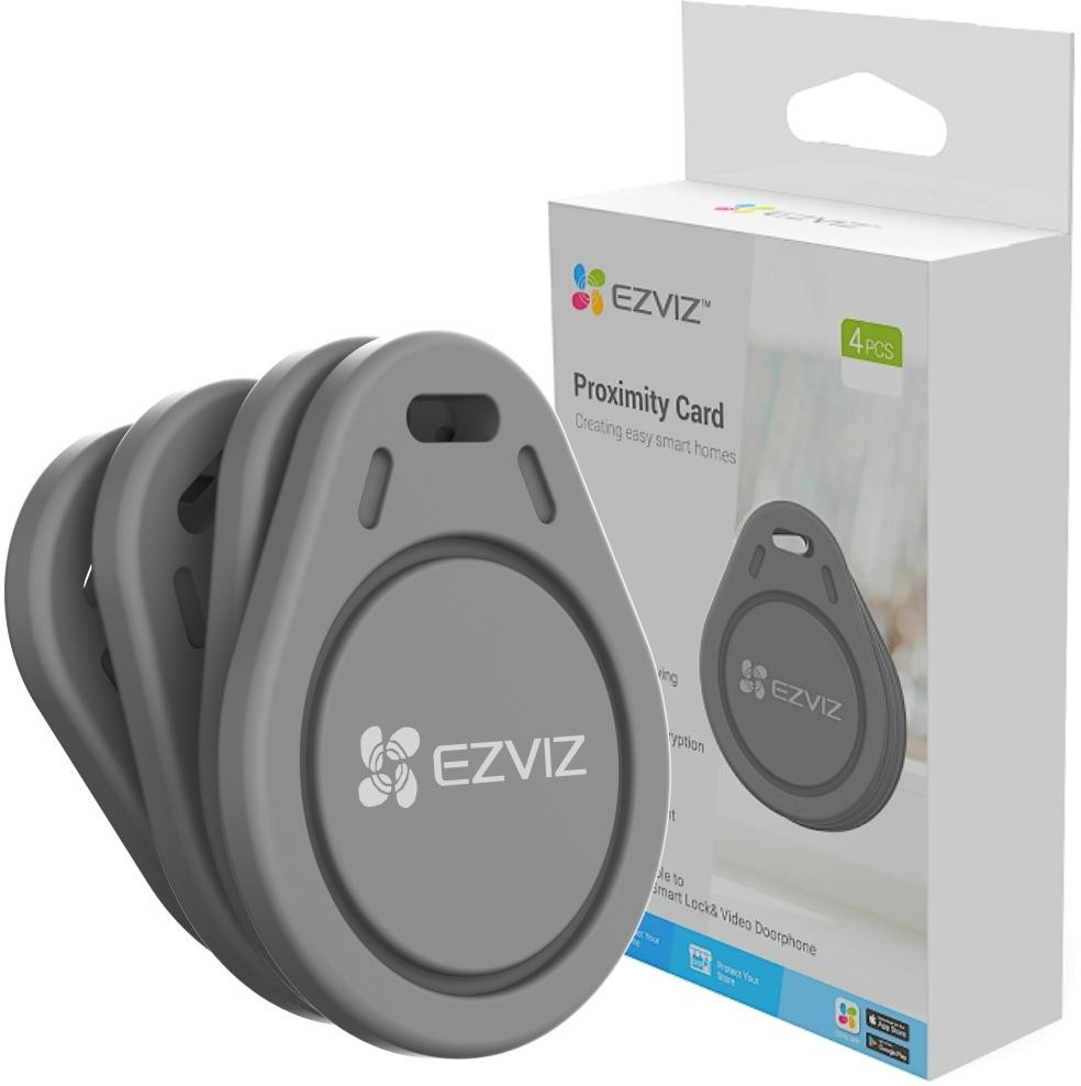 BRELOKI ZBLIŻENIOWE EZVIZ CS-DL-IC-CPU-R200 (4szt) — ujęcie 1
