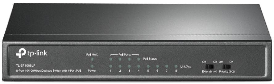 SWITCH TP-LINK TL-SF1008LP — ujęcie 1