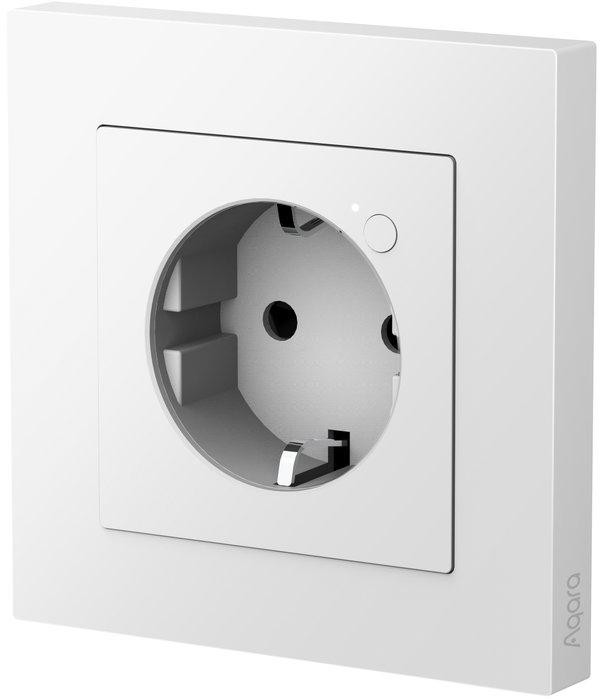 Aqara Wall Outlet H2 EU | Gniazdko elektryczne | Zigbee 3.0, Matter — ujęcie 1
