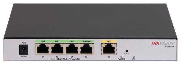 ROUTER POE AC HIKVISION DS-3WG105GP-SI(O-STD) — ujęcie 1