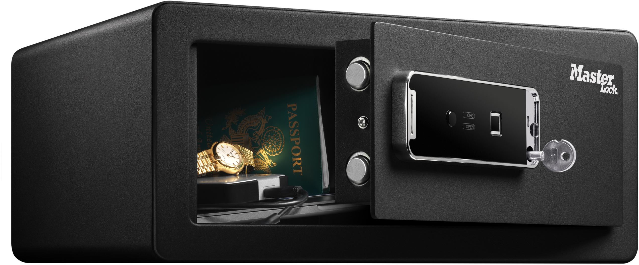 Sejf z czytnikiem linii papilarnych Master Lock LX110BEURHRO — ujęcie 1