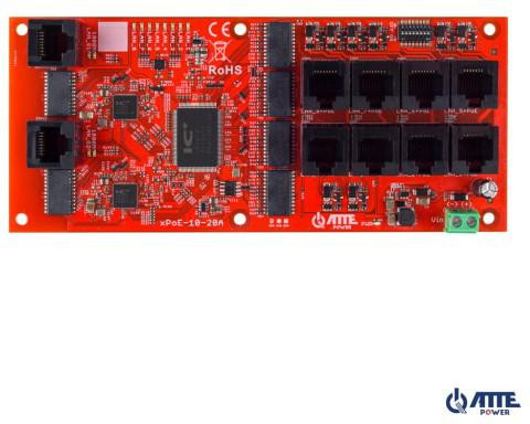 Switch POE ATTE xPoE-10-20A-OF — ujęcie 1