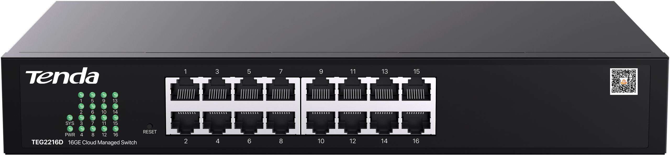 SWITCH TENDA TEG2216D — ujęcie 1