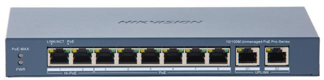 Switch Hikvision DS-3E0310HP-E(C) — ujęcie 1