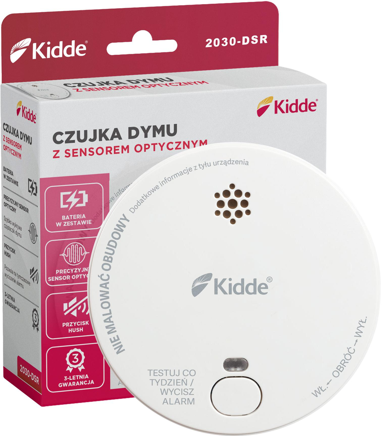 Czujnik dymu KIDDE 2030-DSR — ujęcie 1