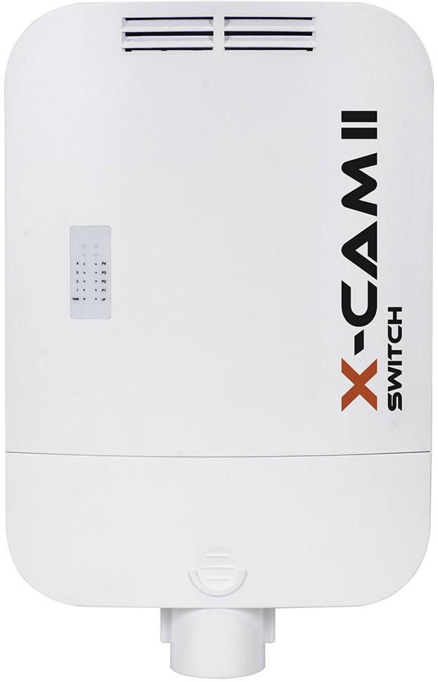 SWITCH POE CAMSAT X-CAM II Switch PoE+ 4F TX15 (48V, TX1550, RX1310) — ujęcie 1