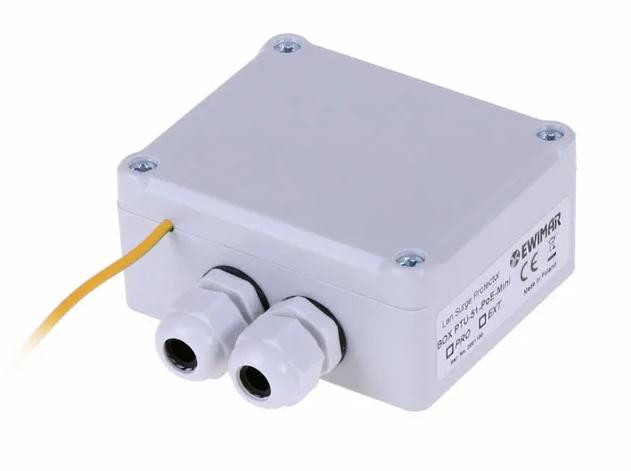 Ogranicznik przepięć do ochrony sieci LAN EWIMAR BOX-PTU-51-EXT/PoE/MINI — ujęcie 1