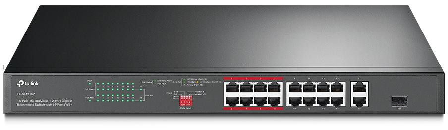 SWITCH TP-LINK TL-SL1218P — ujęcie 1