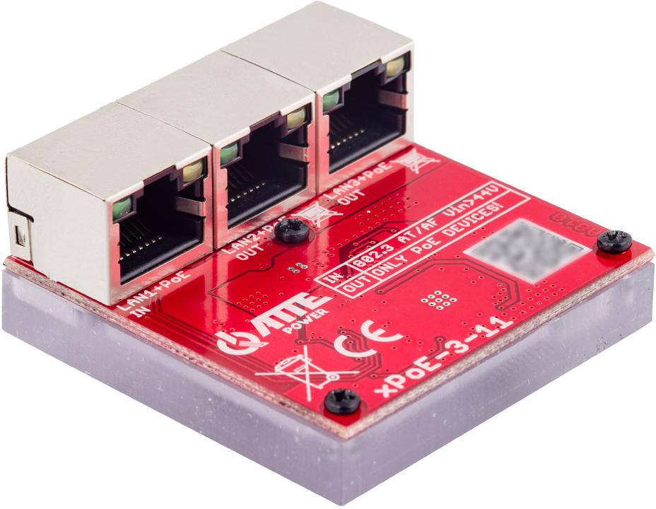 SWITCH 3-PORTOWY POE ATTE xPoE-3-11A — ujęcie 1