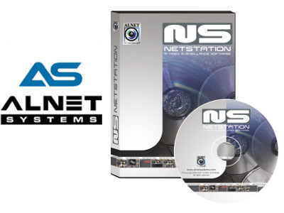 ALNET SYSTEMS NetStation NS4 licencja bazowa oprogramowanie NVR 4 kanały kamer IP ONVIF HDTV — ujęcie 1
