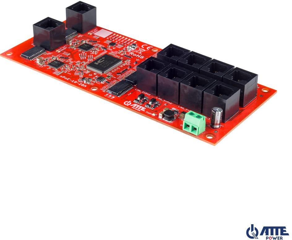 SWITCH 10-PORTOWY POE ATTE xPoE-10-20A-OF — ujęcie 1
