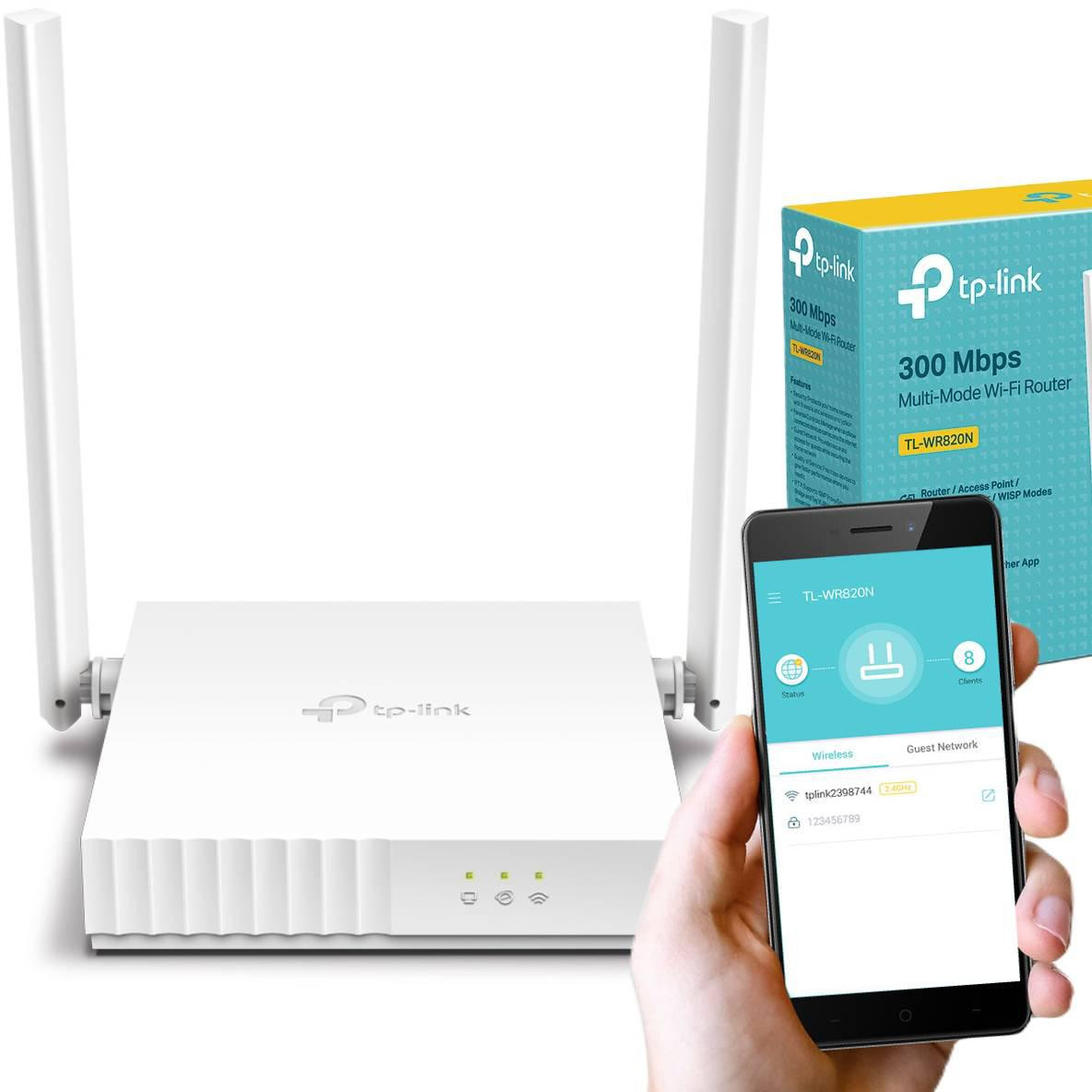 ROUTER TP-LINK TL-WR820N — ujęcie 1