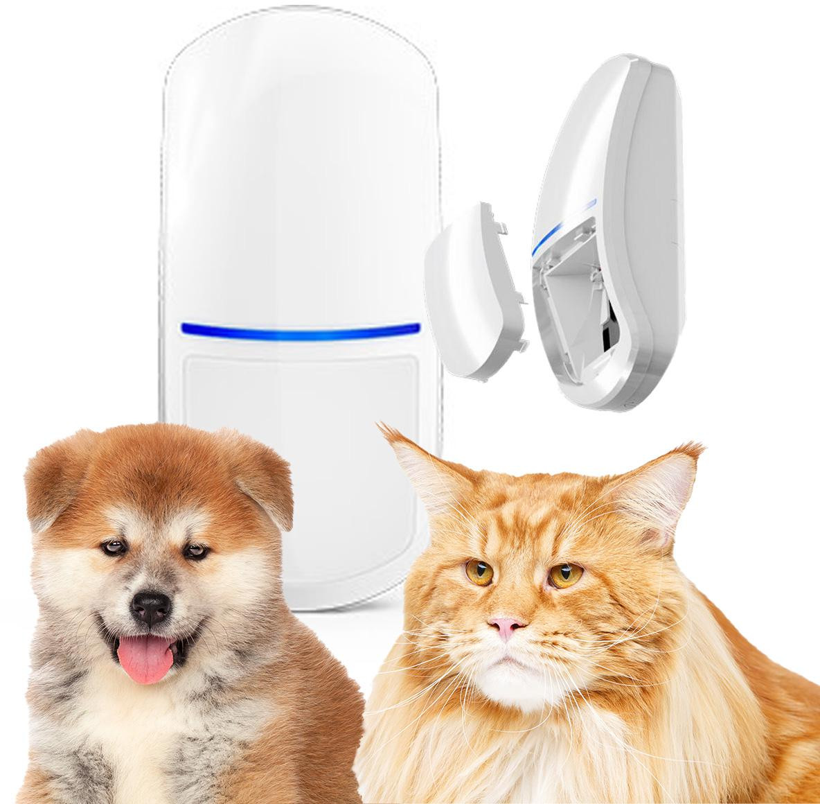 SATEL DUALNA CZUJKA RUCHU PIR+MW SLIM-DUAL-PET — ujęcie 1