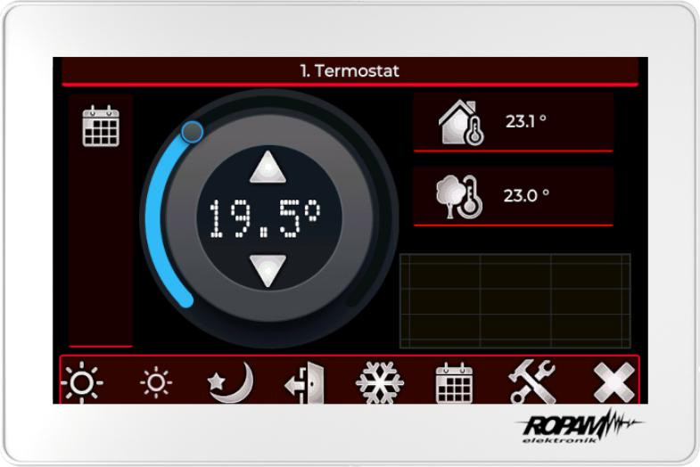 ROPAM PANEL DOTYKOWY 7″ TPR-7W — ujęcie 1