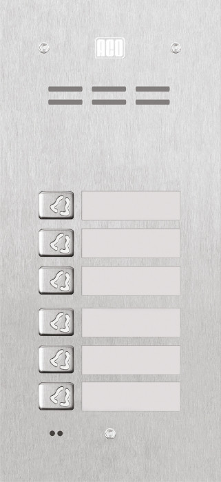 ACO FAM-P-6NPACC panel podtynkowy 6-lokali czyt. brel. — ujęcie 1