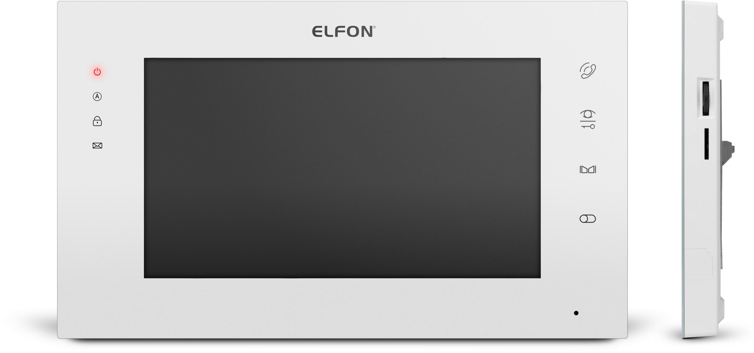 MONITOR 7″ ELFON OP-VM7F, FAYO Biały — ujęcie 1