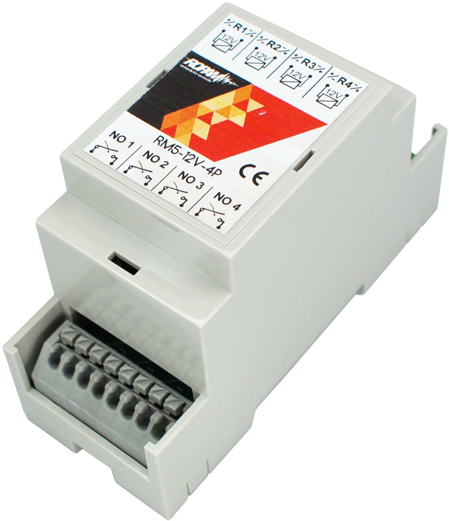 ROPAM MODUŁ PRZEKAŹNIKOWY RM5-12V-4P — ujęcie 1