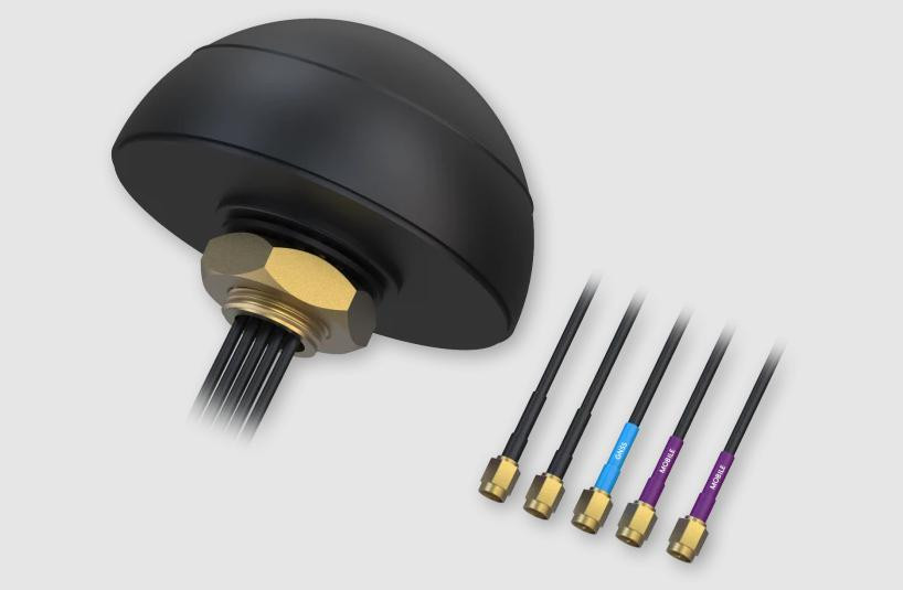 Teltonika antena ROOF SMA PR1KCO28 COMBO MIMO Mobile/GNSS/WIFI — ujęcie 1
