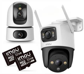 IMOU Ranger Dual 10MP Cruiser Dual 10MP zestaw 2 kamer IP Wi-Fi 32GB domowy monitoring indoor outdoor — ujęcie 1