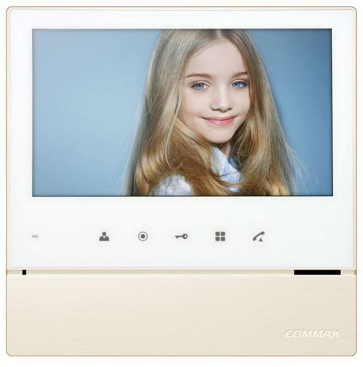 Monitor wideodomofonu COMMAX CDV-70H2 DC WHITE — ujęcie 1