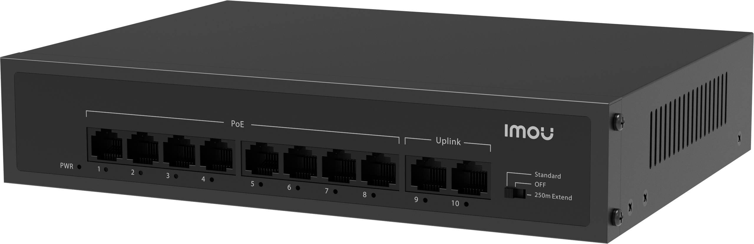 Switch Imou SF110P10-Portowy 8x PoE 2x Uplink — ujęcie 1