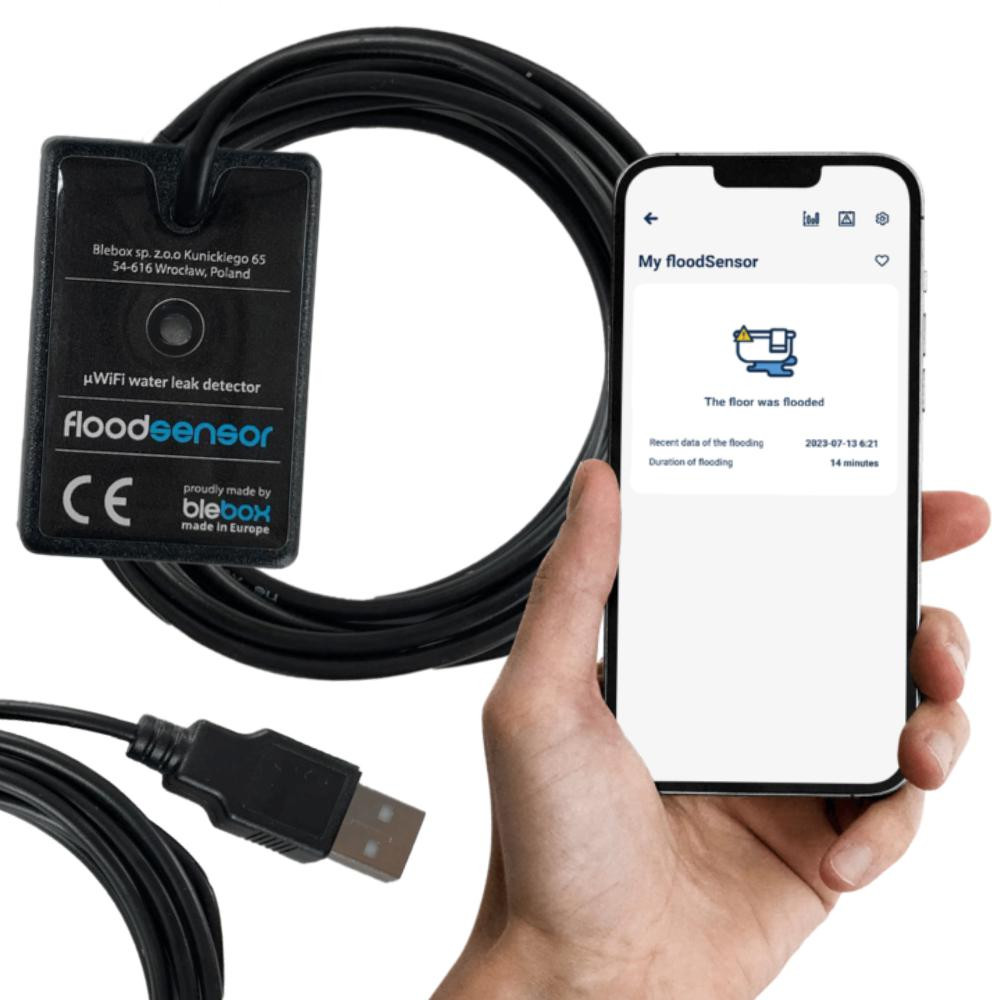 Czujnik zalania floodsensor Blebox — ujęcie 1