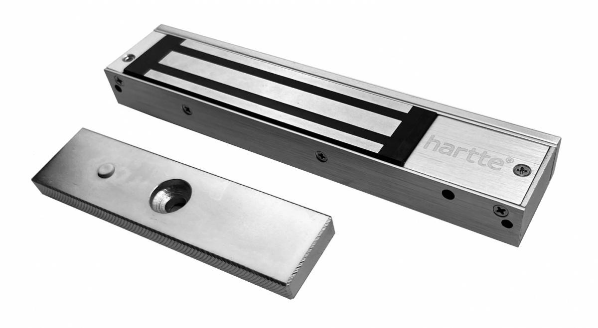 Zwora elektromagnetyczna HARTTE MG180SR 180kg z monitoringiem i sygnalizacją — ujęcie 1