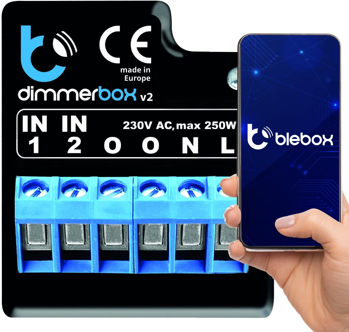 Moduł oświetelniowy dimmerbox v2 Blebox — ujęcie 1