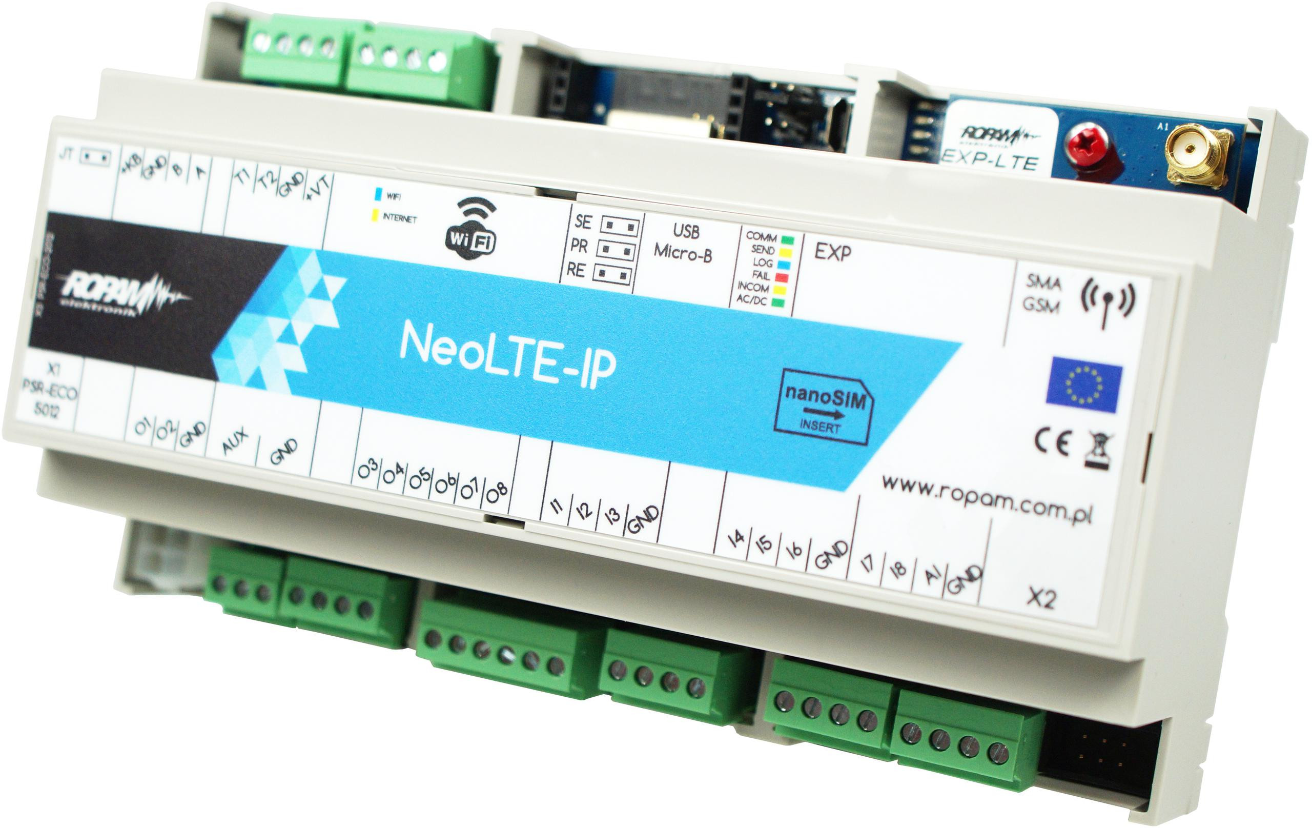 ROPAM CENTRALA ALARMOWA NEOLTE-IP-D9M — ujęcie 1