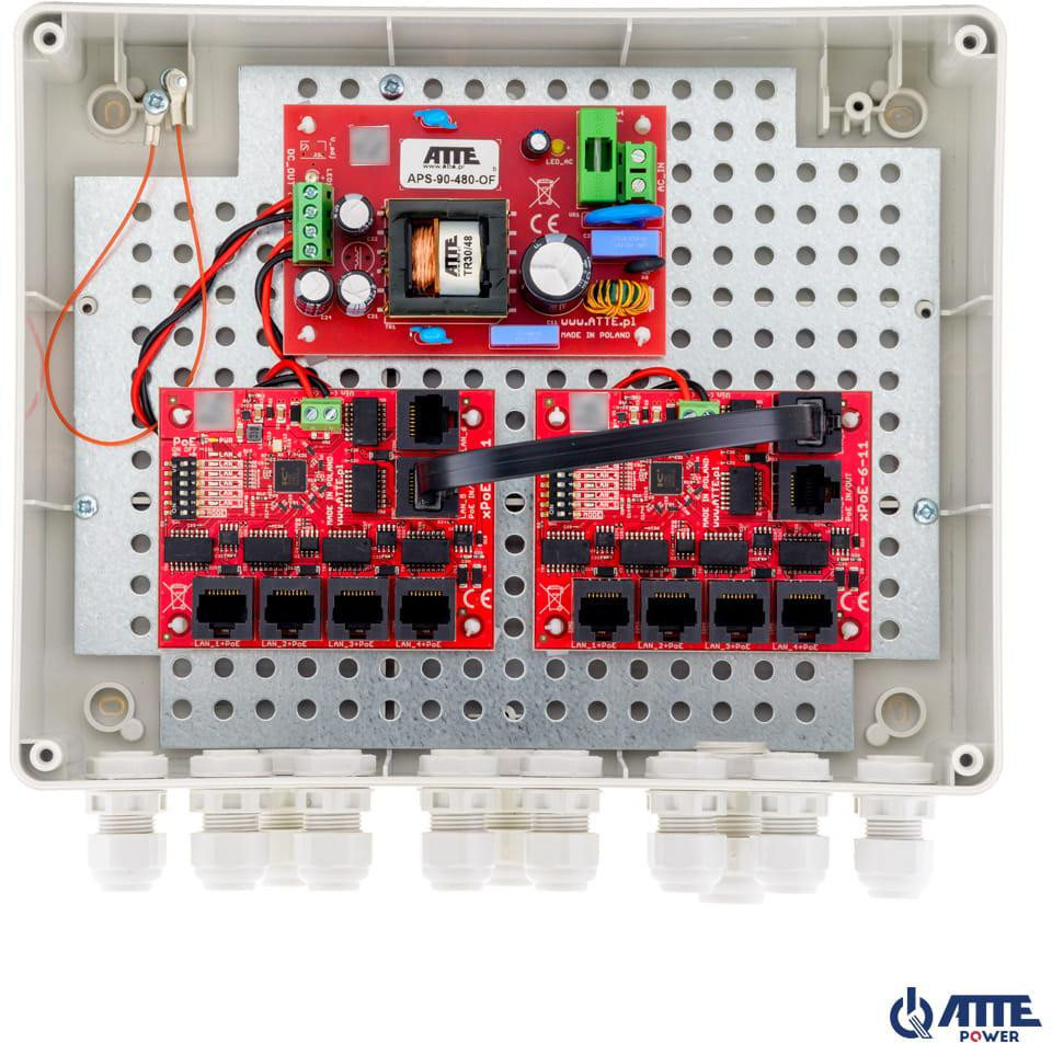 SWITCH ZEWNĘTRZNY 10-PORTOWY POE ATTE IP-9-11-L2 — ujęcie 1