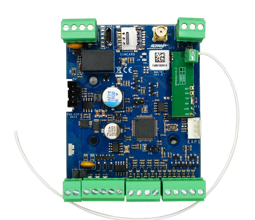 Ropam MultiLTE-RF moduł powiadomienia i sterowania LTE 4G alarm GSM 8 wejść 4 wyjścia piloty RF — ujęcie 1