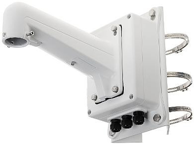 Hikvision DS-1602ZJ-BOX-POLE uchwyt kamera speed dome montaż słup 100-200 mm junction box — ujęcie 1