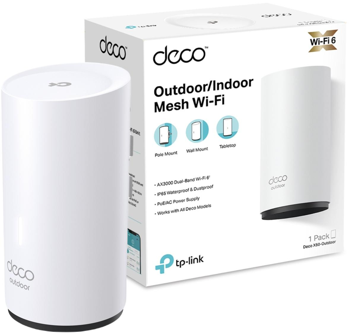 DOMOWY SYSTEM WI-FI MESH TP-LINK DECO X50-OUTDOOR — ujęcie 1