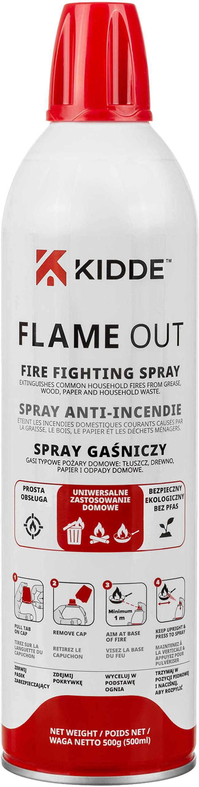 Spray gaśniczy KIDDE FlameOut 500 ml — ujęcie 1