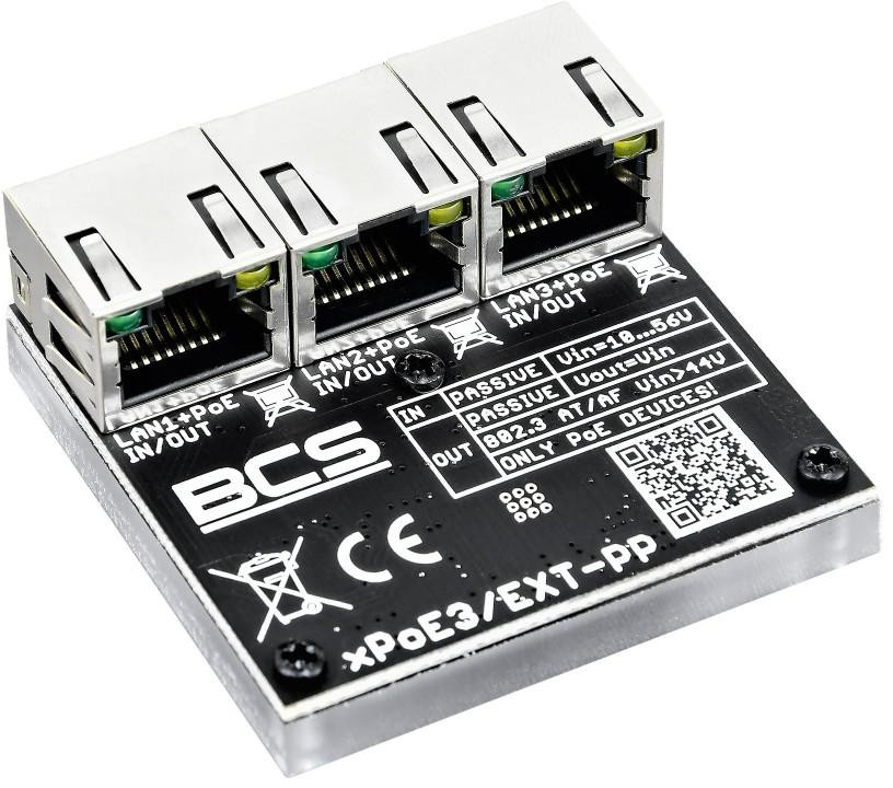 Switch POE BCS POWER BCS-xPoE3/EXT-PP — ujęcie 1