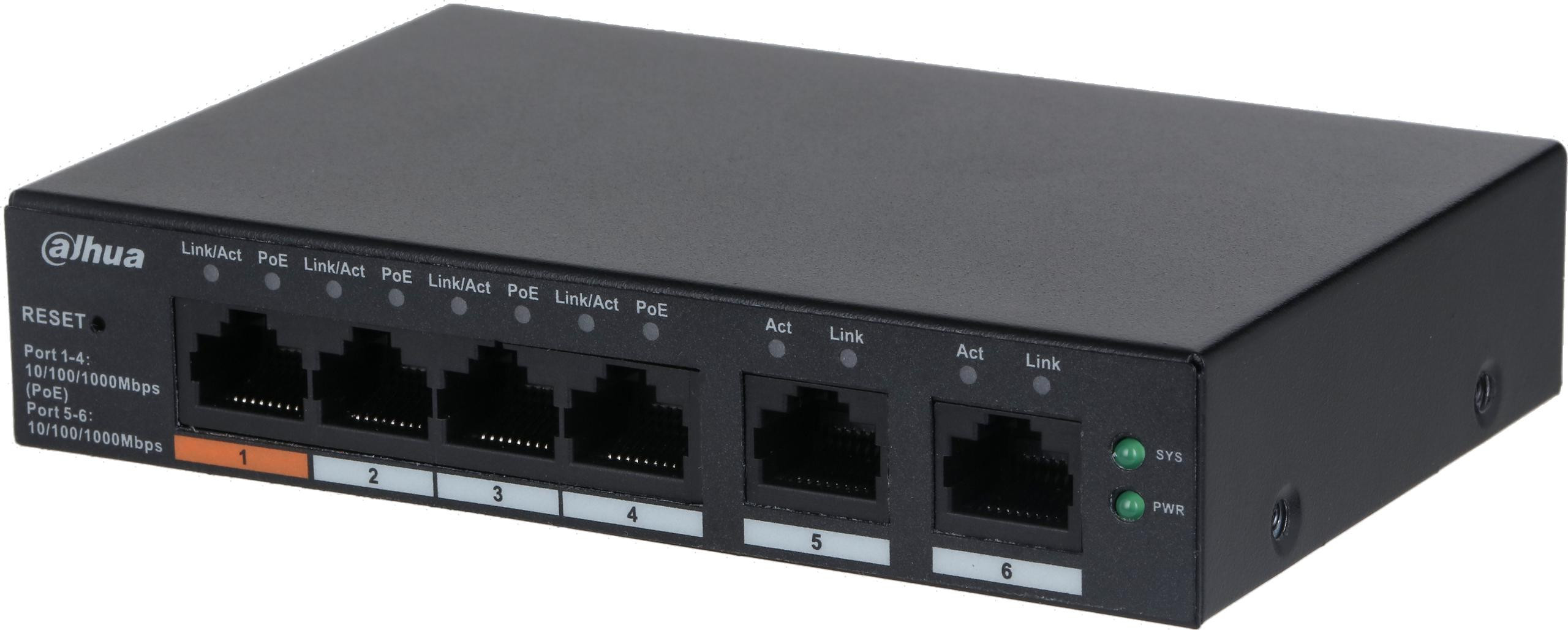 SWITCH DAHUA CS4006-4GT-60 — ujęcie 1