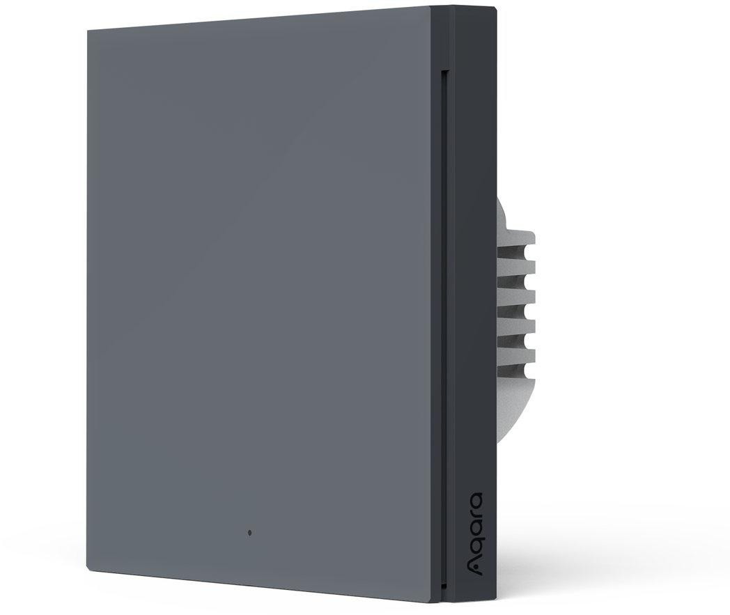 Aqara Smart Wall Switch H1 Szary pojedynczy bez neutrala — ujęcie 1