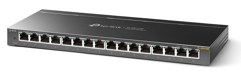 SWITCH TP-LINK TL-SG116E — ujęcie 1