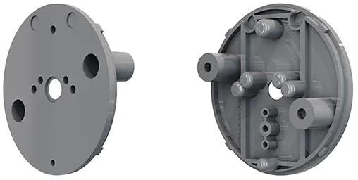SATEL BE WAVE Wkładka do mocowania czujek Outdoor Curtain Detector, szary BRACKET E-2A GY ABAX2 — ujęcie 1