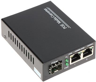 SWITCH POE SPS-2P/1SFP 2-PORTOWY + SFP — ujęcie 1