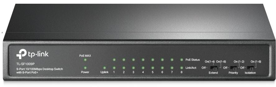 SWITCH TP-LINK TL-SF1009P — ujęcie 1